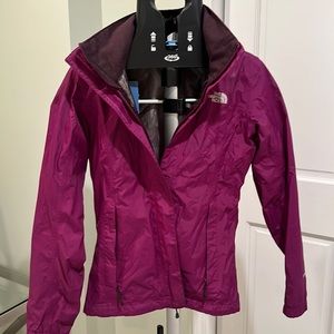 North Face rain jacket